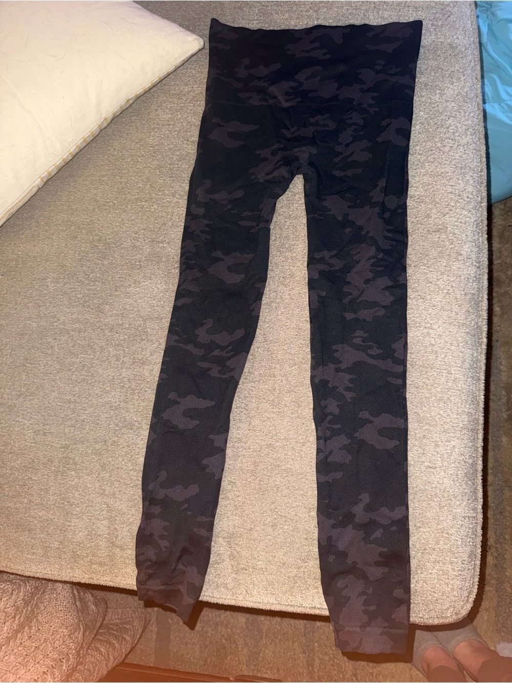 SPANX Black Camo Leggings